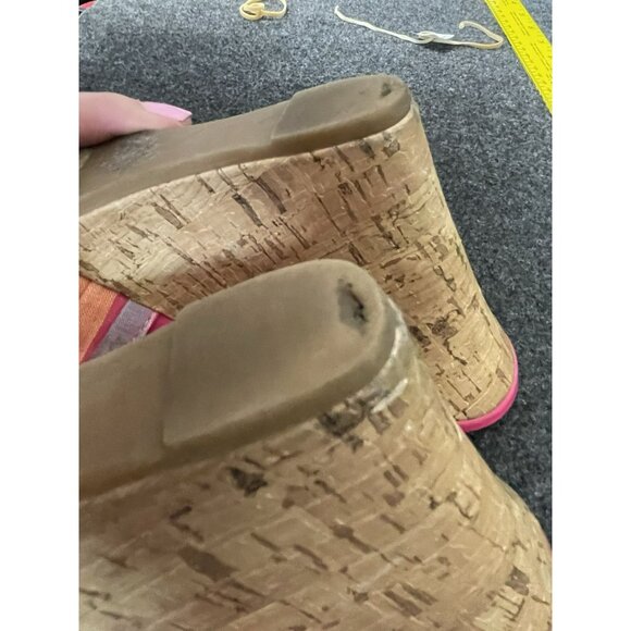 Woman's pink strappy Steve Madden high heals P-CINDY 6.5 - Picture 9 of 16